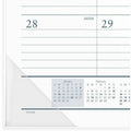 ACCO At-A-Glance Classic Monthly Desk Pad, White, 21 3/4", AAGST2400