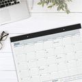 ACCO At-A-Glance Classic Monthly Desk Pad, White, 21 3/4", AAGST2400