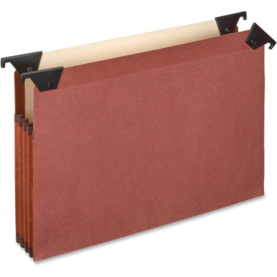 TOPS Pendaflex Letter Recycled Expanding File, Red Fiber, 8 1/2" Width x 11" Length, 5 / Box — view 1