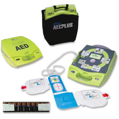ZOLL Medical CPR Feedback Fully Automatic AED, Lime Green, ZOL800000400701