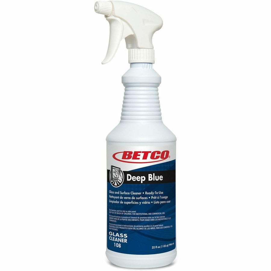Betco Deep Blue Glass & Surface Cleaner, 12 / Carton — view 1