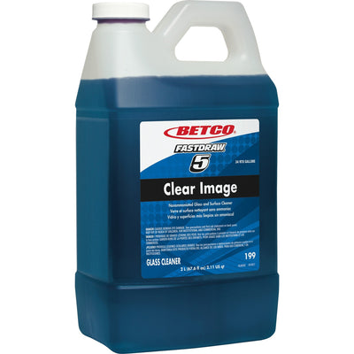 Betco Clear Image FastDraw 5 Glass Cleaner, Blue, BET1994700
