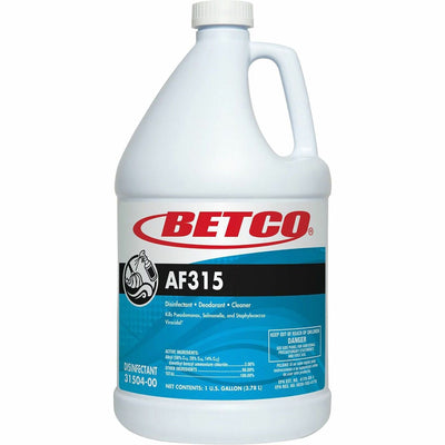 Betco AF315 Disinfectant Cleaner, Turquoise, BET3150400