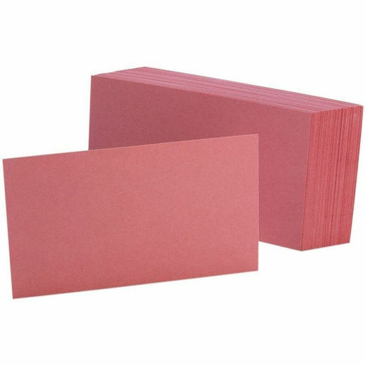 Oxford Colored Blank Index Cards, 1 Pack