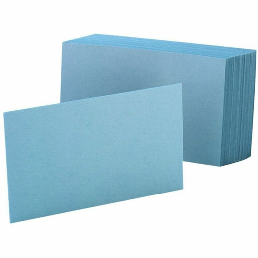 Oxford Colored Blank Index Cards, 1 Pack