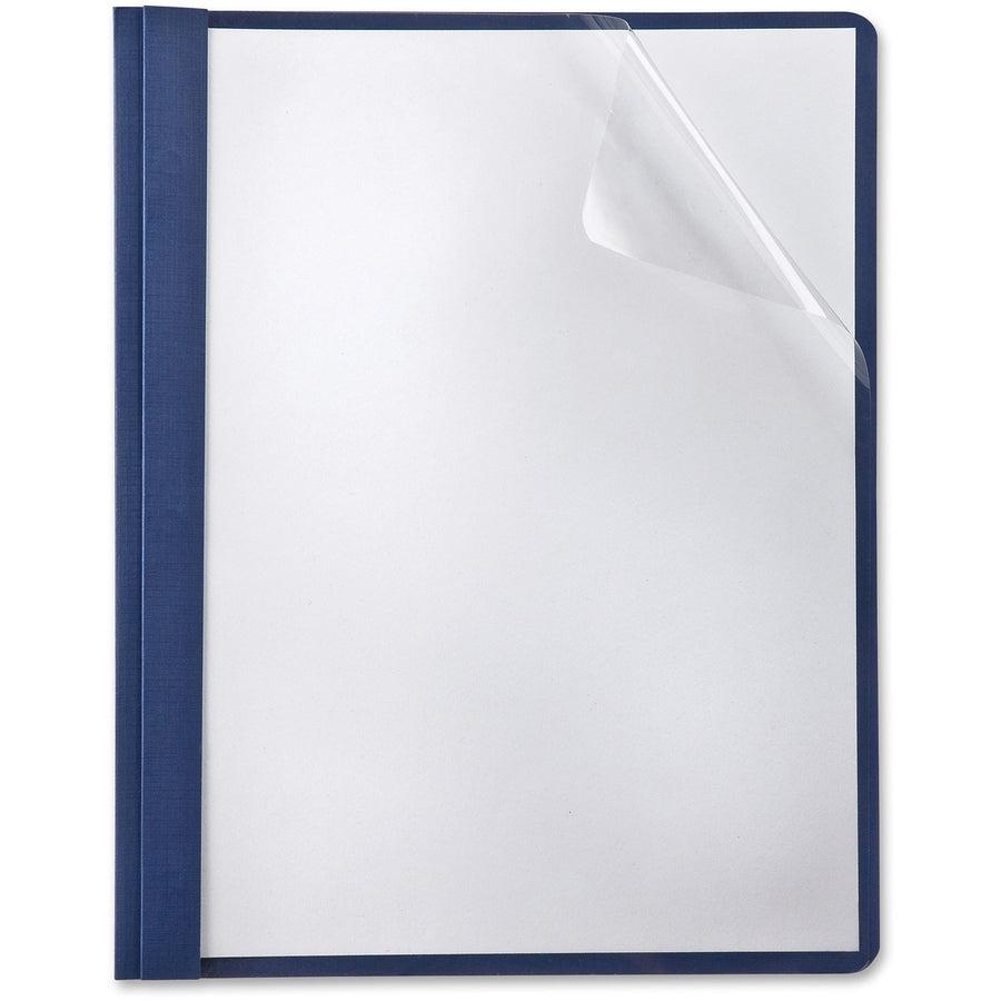 TOPS Oxford Report Cover, Navy, 5 / Pack — view 1
