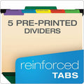 TOPS Pendaflex 1/3 Tab Cut Letter Hanging Folder, Green, 8 1/2" Width x 11" Length, PFXSER2GR