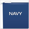 TOPS Pendaflex 1/5 Tab Cut Legal Hanging Folder, Navy, 8 1/2" Width x 14" Length, 25 / Box, PFX415315NAV