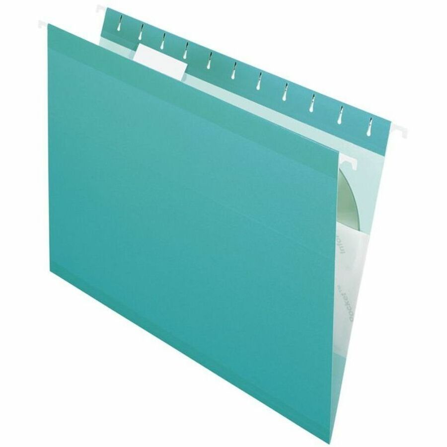 Pendaflex 1/5 Tab Cut Letter Recycled Hanging Folder, 1 Box