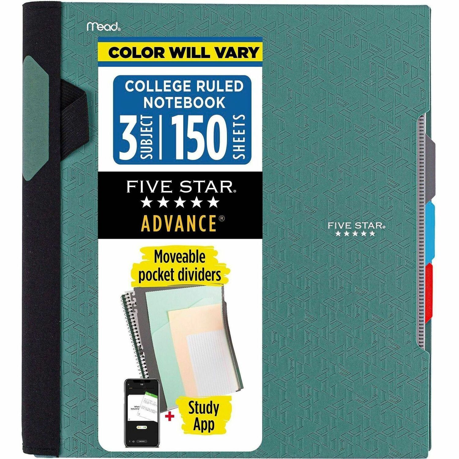Mead College Ruled Subject Notebooks, 1 Each