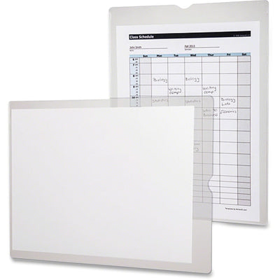 TOPS Oxford Heavy-Duty Vinyl Jackets-Style Envelopes, Clear, 50 / Box, OXF65012