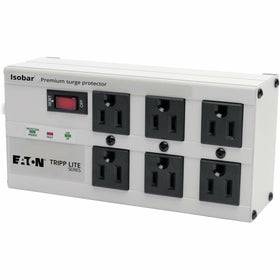 Eaton Tripp Lite series Isobar Premium Surge Protectors, Gray, TRPISOBAR6ULTRA