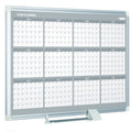 Bi-silque S.A MasterVision 36" 12-month Calendar Planning Board, White, BVCGA03106830
