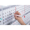 Bi-silque S.A MasterVision 36" 12-month Calendar Planning Board, White, BVCGA03106830