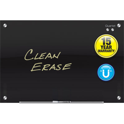 ACCO Quartet Infinity Glass Magnetic Dry-Erase Board, QRTG7248B
