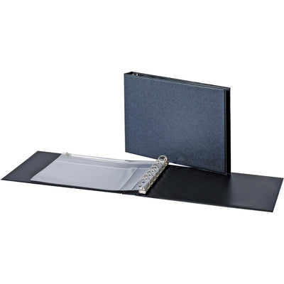 TOPS Cardinal 7 Ring Standard Business Check Binder, Black, CRD35000