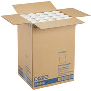 Dixie PerfecTouch 8 oz Insulated Paper Hot Coffee Cups by GP Pro, 1 Carton