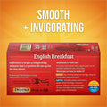 R. Twining & Twinings of London English Breakfast Black Tea Bag, 25 / Box, TWG09181