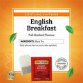 R. Twining & Twinings of London English Breakfast Black Tea Bag, 25 / Box, TWG09181