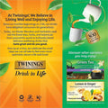 R. Twining & Twinings of London 100% Natural Green Tea Bag, 25 / Box, TWG09187
