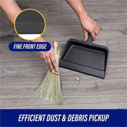 Genuine Joe Heavy-duty Plastic Dust Pan, 1 Carton