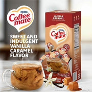 Coffee mate Vanilla Caramel Nondairy Liquid Creamer Singles, 1 Box