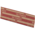 PAP-R Flat Coin Wrappers, Red, 1000 / Box, PQP30001