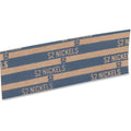 PAP-R Flat Coin Wrappers, Blue, 1000 / Box, PQP30005