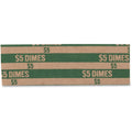 PAP-R Flat Coin Wrappers, Green, 1000 / Box, PQP30010