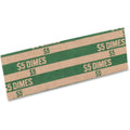 PAP-R Flat Coin Wrappers, Green, 1000 / Box, PQP30010