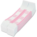 PAP-R Currency Straps, Pink, 1000 / Pack, PQP400250