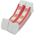 PAP-R Currency Straps, Red, 1000 / Pack, PQP400500