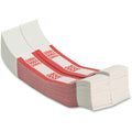PAP-R Currency Straps, Red, 1000 / Pack, PQP400500