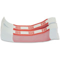 PAP-R Currency Straps, Red, 1000 / Pack, PQP400500
