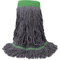 Genuine Joe 5" Headband Earth Mop Refill, Blue, GJO20116