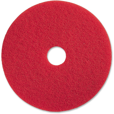 Genuine Joe Red Buffing Floor Pad, 5 / Carton — view 1