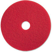 Genuine Joe Red Buffing Floor Pad, 1 Carton