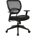 Office Star Professional Dark Air Grid Back Managers Chair, Black, OSP5700E