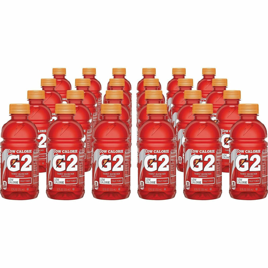 Gatorade Fruit Punch Low-Calorie Sports Drinks, 1 Carton, QKR12202