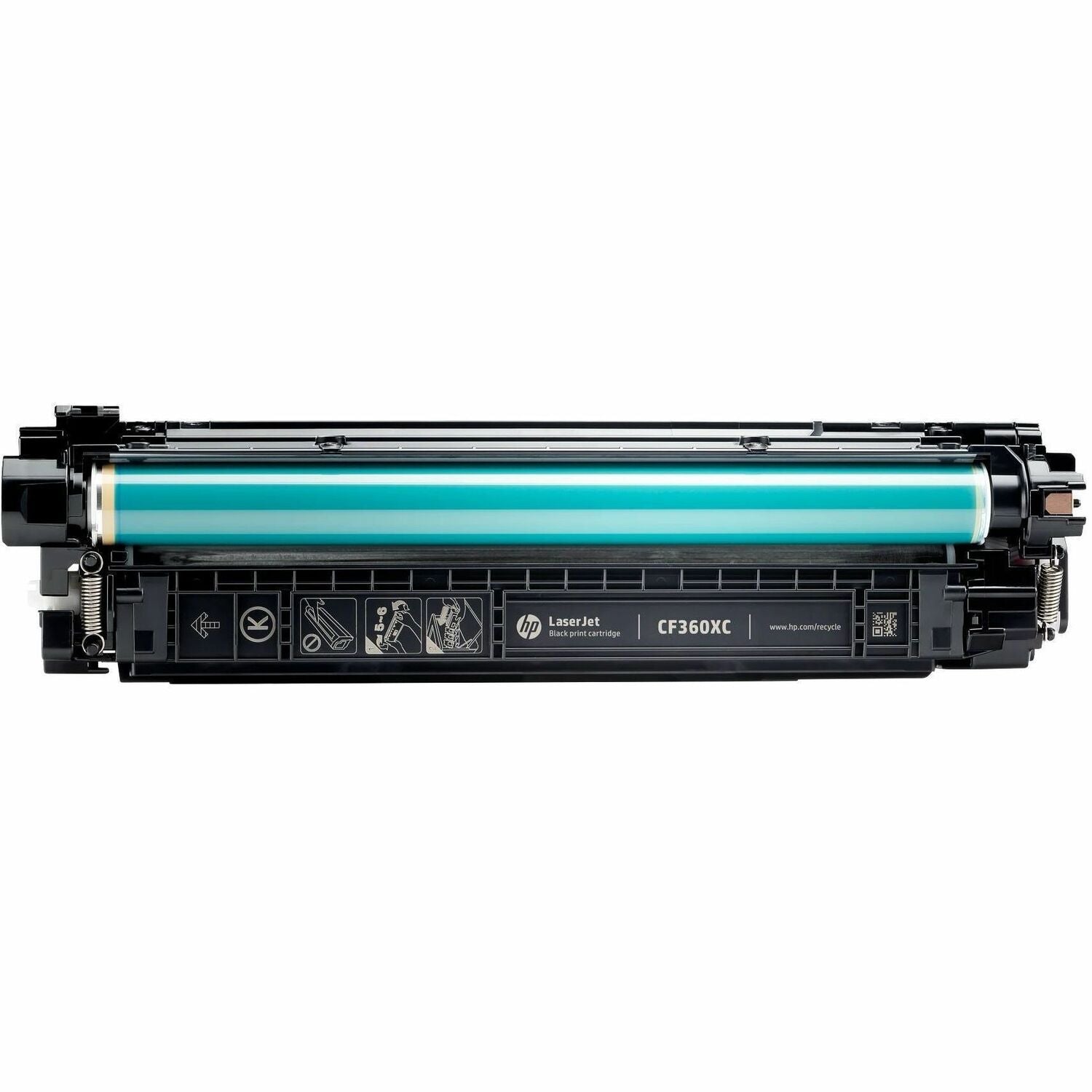 HP 508X (CF360X) Original High Yield Laser Toner Cartridge - Single Pack - Black - 1 Each
