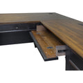 Martin Furniture Hartford L-Shaped Desk, Black, MRTIMHF684RRR
