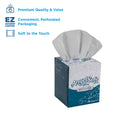 Georgia Pacific . Angel Soft Ultra Professional Series Cube Box Facial Tissue, White, 10 / Carton, GPC4636014