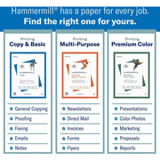 Hammermill Tidal Recycled Copy Paper - White, 1 PL