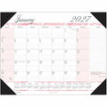 House of Doolittle Breast Cancer Awareness Desk Pad, Gray, HOD1467