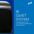 Kimberly-Clark Scott Pro Manual Hard Roll Towel Dispenser, Black, KCC34346