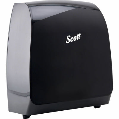 Kimberly-Clark Scott Pro Manual Hard Roll Towel Dispenser, Black, KCC34346