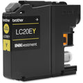Brother LC-20EY Inkjet Ink Cartridge - Yellow -, BRTLC20EY
