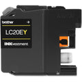 Brother LC-20EY Inkjet Ink Cartridge - Yellow -, BRTLC20EY