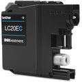 Brother LC-20EC Inkjet Ink Cartridge - Cyan -, BRTLC20EC