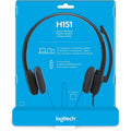 Logitech Stereo Headset H151, Black, LOG981000587